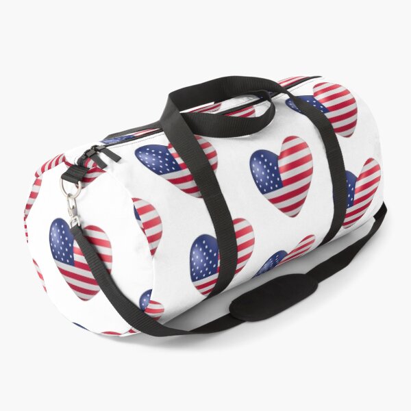 Item preview, American Flag Heart - Patriotic USA Pride 3D Glossy Heart designed and sold by ranivibes008.