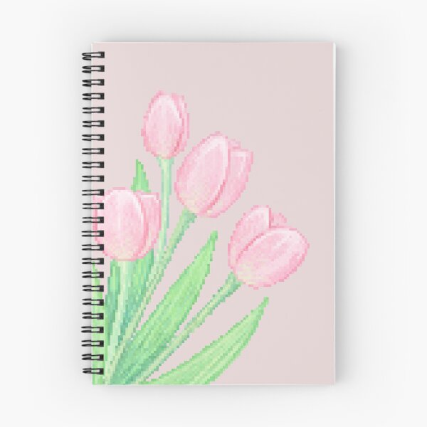 Item preview, Pixel tulip designed and sold by WantSumTee.