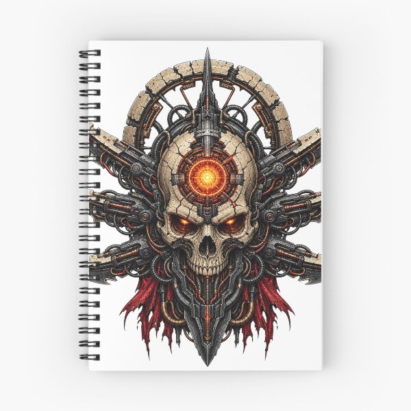 Item preview, Cyber Seraph Reactor Skull designed and sold by Neural Distortion.