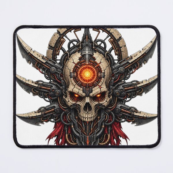 Item preview, Cyber Seraph Reactor Skull designed and sold by Neural Distortion.