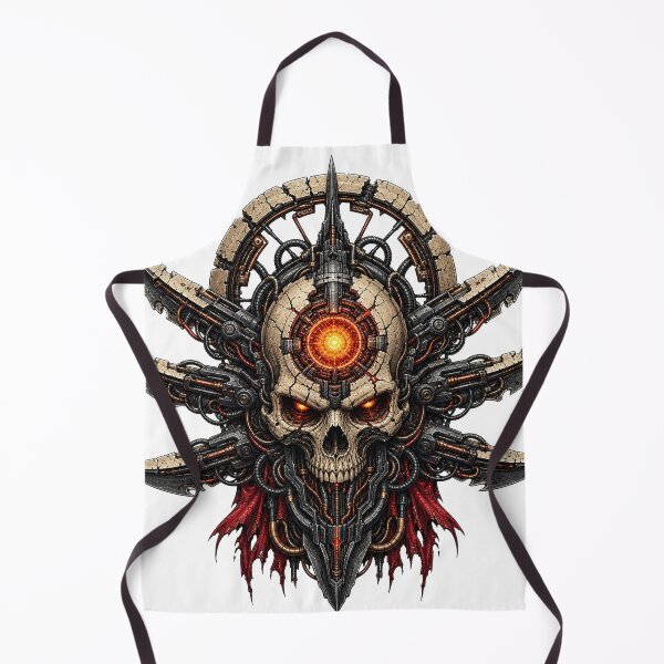 Item preview, Cyber Seraph Reactor Skull designed and sold by Neural Distortion.