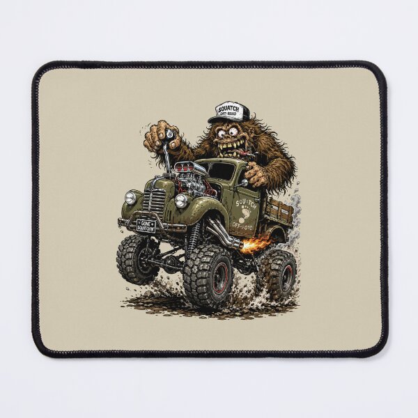 Item preview, Funny Bigfoot Monster Truck 4x4 Off Road Adventure Design designed and sold by hobrath.