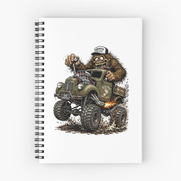Item preview, Funny Bigfoot Monster Truck 4x4 Off Road Adventure Design designed and sold by hobrath.