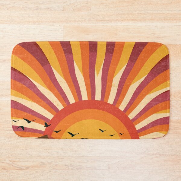 Item preview, Take It Easy — Retro 70s Sunset designed and sold by FrostyFrisby.