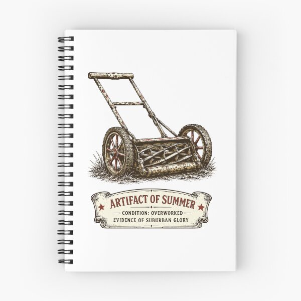 Item preview, Vintage Reel Lawn Mower T-Shirt | Backyard Relic | Lawn Care Gift designed and sold by Mikoff04-arts.