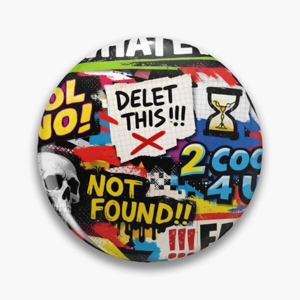 Item preview, ​Y2K Grunge Aesthetic Collage - Retro Internet Chaos designed and sold by BigD shop.