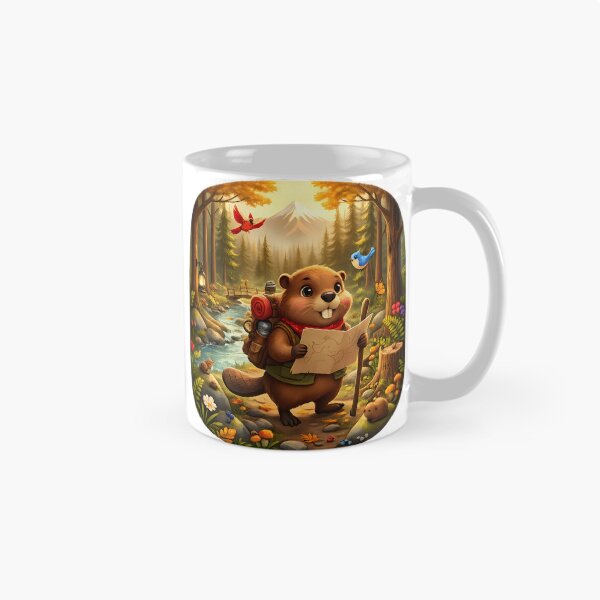 Item preview, Happy Beaver Adventures | The Adventure Begins designed and sold by Clothes With Smiling Animals Walt Gral.