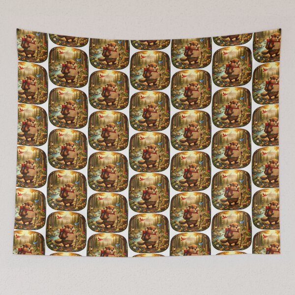 Item preview, Happy Beaver Adventures | The Adventure Begins designed and sold by Clothes With Smiling Animals Walt Gral.