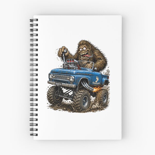 Item preview, Funny Bigfoot Monster Truck 4x4 Off Road Adventure Design designed and sold by hobrath.