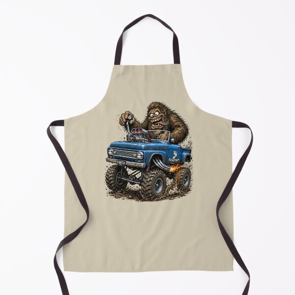 Item preview, Funny Bigfoot Monster Truck 4x4 Off Road Adventure Design designed and sold by hobrath.