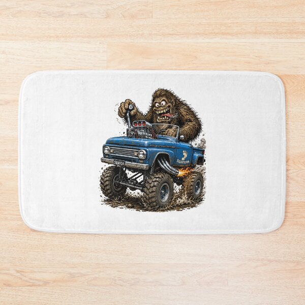 Artikelvorschau, Lustiges Bigfoot-Monster-Truck-4x4-Offroad-Abenteuer-Design entworfen und verkauft von hobrath.