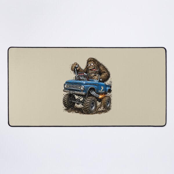 Item preview, Funny Bigfoot Monster Truck 4x4 Off Road Adventure Design designed and sold by hobrath.