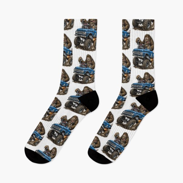 Item preview, Funny Bigfoot Monster Truck 4x4 Off Road Adventure Design designed and sold by hobrath.