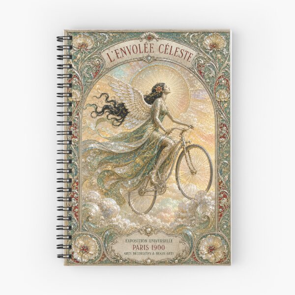 Item preview, Celestial Ride in Paris 1900 designed and sold by Andy Gambino Art.
