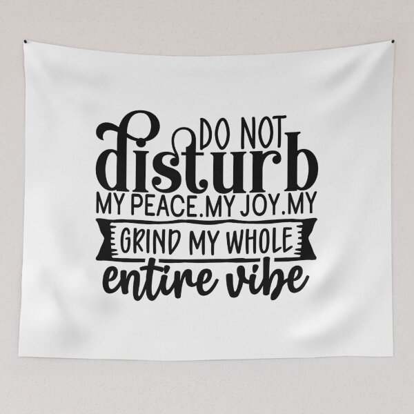 Item preview, Do Not Disturb My Peace designed and sold by tellit24seven.