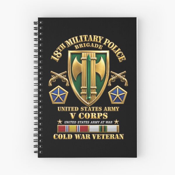 Item preview, Army - 18th MP Brigade - V Corps-  COLD SVC - 3d Enhanced X 300 designed and sold by Military Insignia Products.