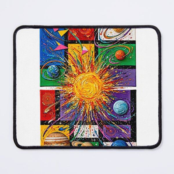 Item preview, Vibrant Abstract Geometric Art designed and sold by Helios Be. Lavsh.