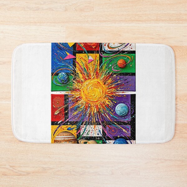 Item preview, Vibrant Abstract Geometric Art designed and sold by Helios Be. Lavsh.