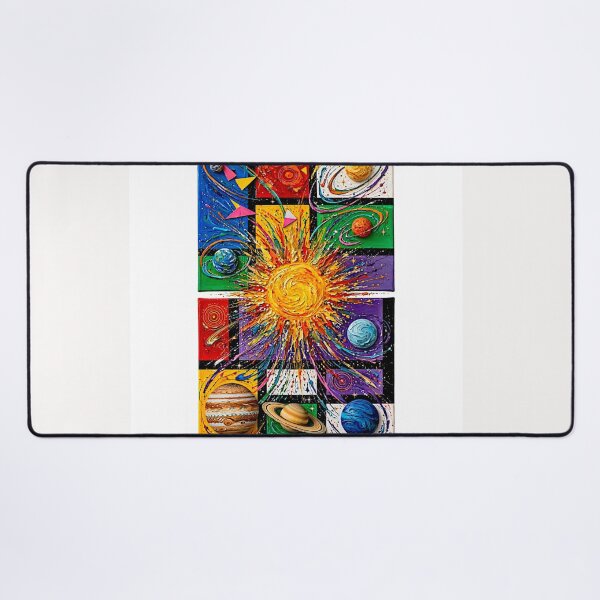 Item preview, Vibrant Abstract Geometric Art designed and sold by Helios Be. Lavsh.