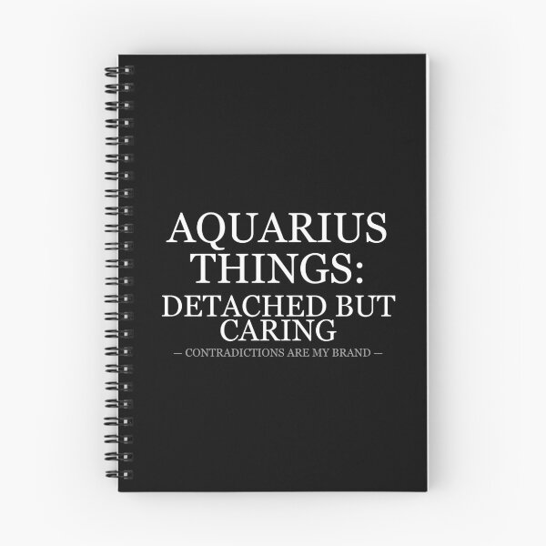 Item preview, Aquarius Detached But Caring Contradictions designed and sold by LowKesDesigns.