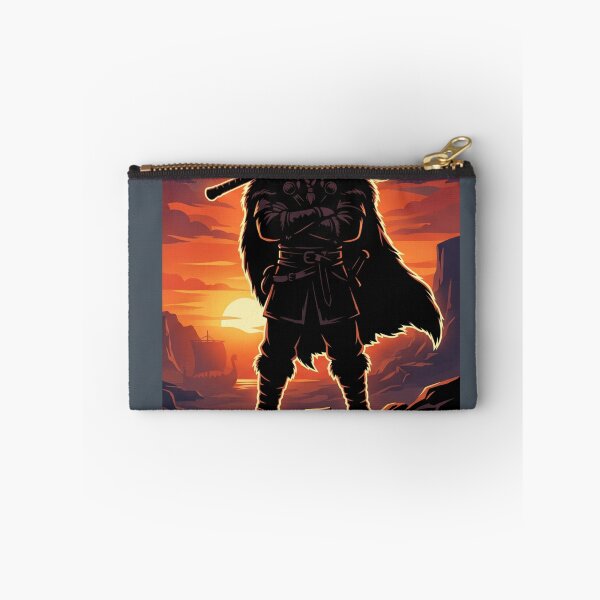 Item preview, Always Late But Worth The Wait Viking Warrior Shirt, Silhouette Standing Fighter Tee, Epic Heroic Pose Graphic T-Shirt Gift designed and sold by THEWORDMARK.