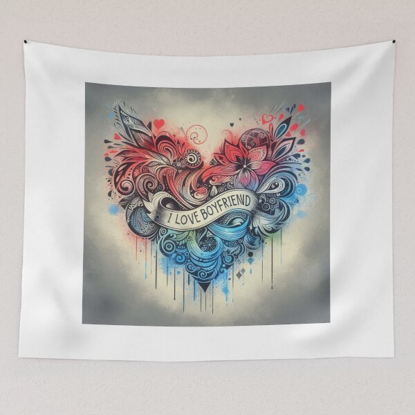 Item preview, I love boyfriend designed and sold by ZeusGallery.