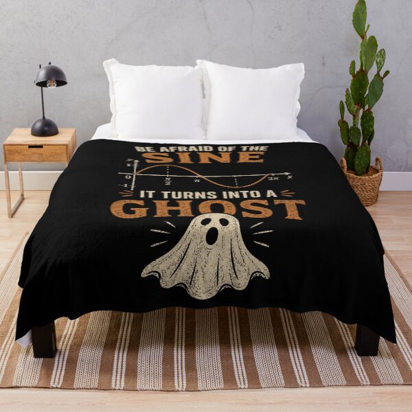 Item preview, Sine Ghost halloween nerdy joke designed and sold by Alpacatata.