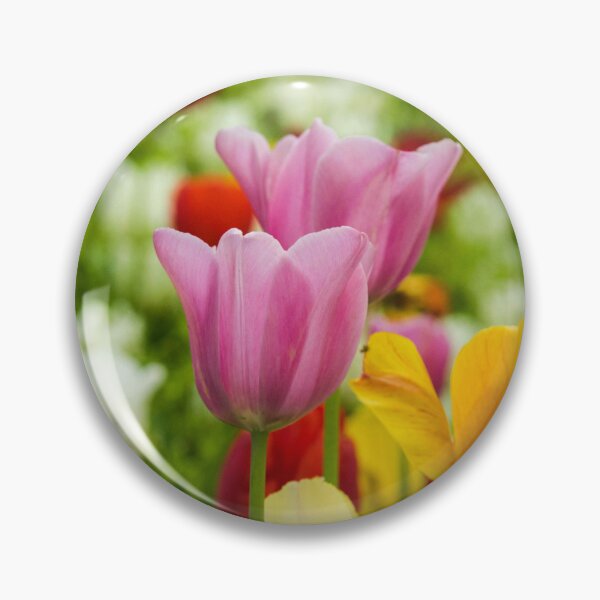 Item preview, Pastel Tulip Garden Photography Print – Spring Floral Wall Art designed and sold by ThatSurreyLife.