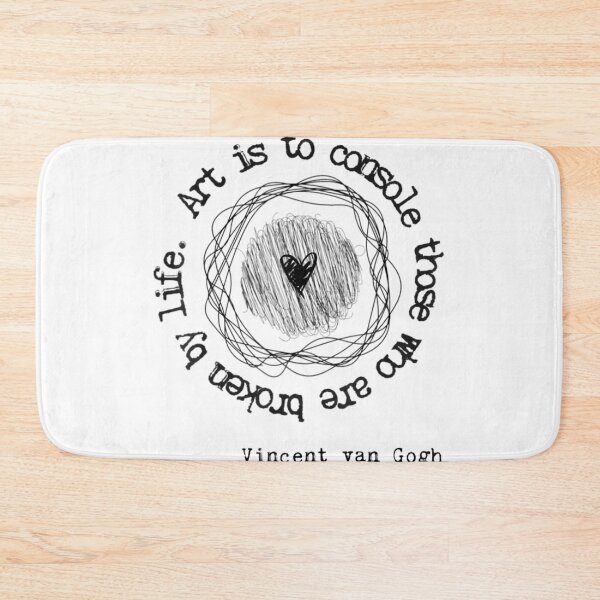 Item preview, Vincent Van Gogh Art Artist Inspirational Quote Text designed and sold by CherylCGarrison.