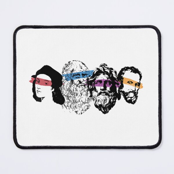 Item preview, Dibujo de un artista ninja renacentista designed and sold by CherylCGarrison.