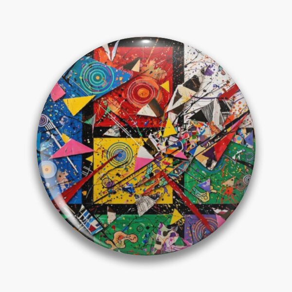 Item preview, Vibrant Abstract Geometric Art #2 designed and sold by Helios Be. Lavsh.