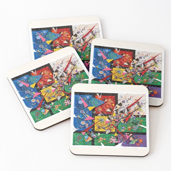 Item preview, Vibrant Abstract Geometric Art #2 designed and sold by Helios Be. Lavsh.