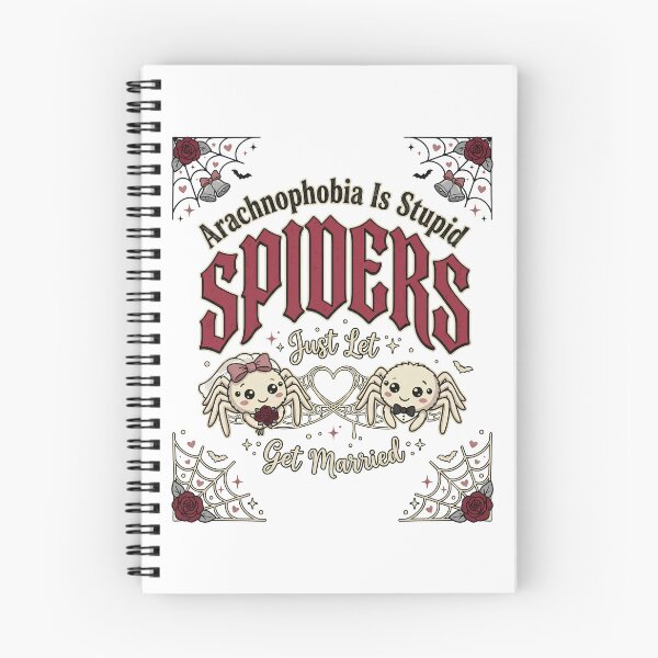 Item preview, Arachnophobia Is Stupid Just Let Spiders Get Married Retro Meme Design designed and sold by get55shirt.