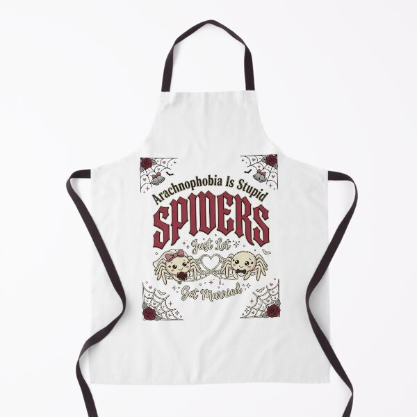 Item preview, Arachnophobia Is Stupid Just Let Spiders Get Married Retro Meme Design designed and sold by get55shirt.