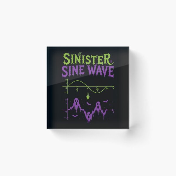 Item preview, Sinister Sine Wave designed and sold by Alpacatata.