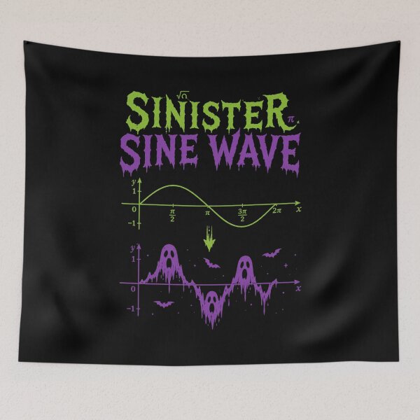Item preview, Sinister Sine Wave designed and sold by Alpacatata.