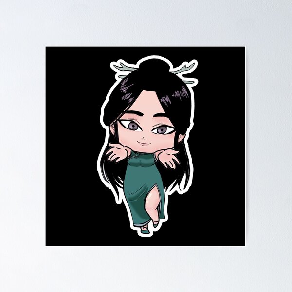 Item preview, Chibi art of Liu Meilin, kankshaki designed and sold by poketvengers.