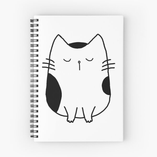 Item preview, Black and White Spotty Majestic Cat designed and sold by MageMocha.