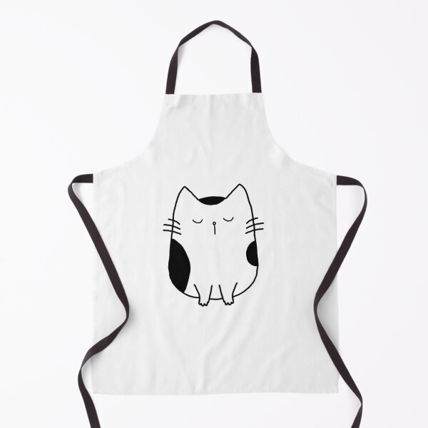Item preview, Black and White Spotty Majestic Cat designed and sold by MageMocha.