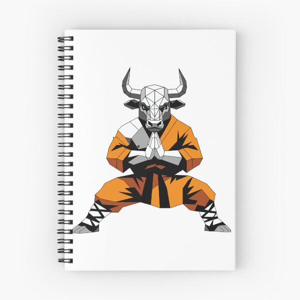 Item preview, Low Poly Bull Warrior Meditating designed and sold by MORRAx.