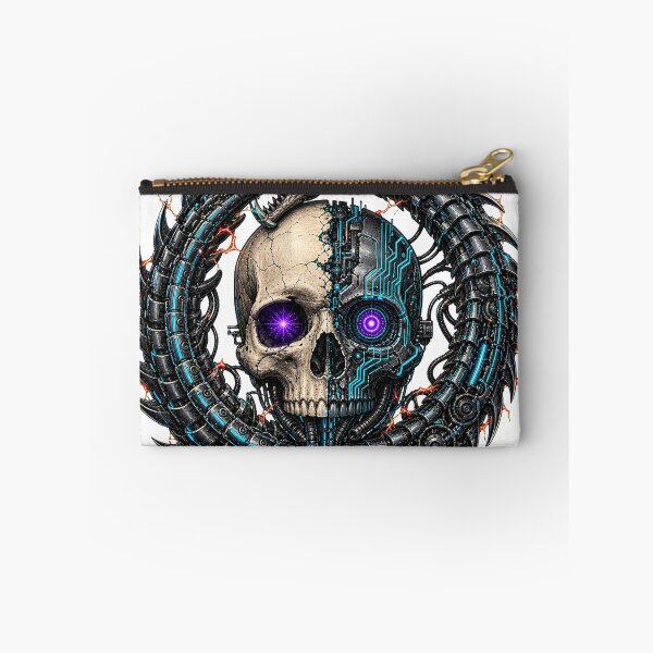 Item preview, Neural Ouroboros Cyber Skull designed and sold by Neural Distortion.