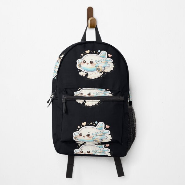 Item preview, Cute Airplane Flying Through Clouds designed and sold by Varsha Art.