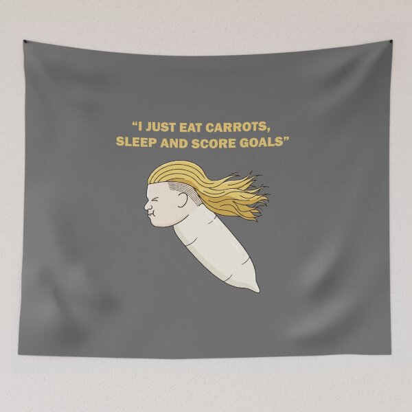 Item preview, Daikon Radish Erling Haaland Meme designed and sold by maniacdesignz11.