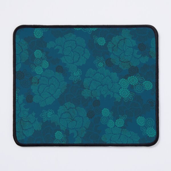 Item preview, Oriental Aesthetics V05 Deep Ocean and Teal Peony designed and sold by Lidra Zehcnas.