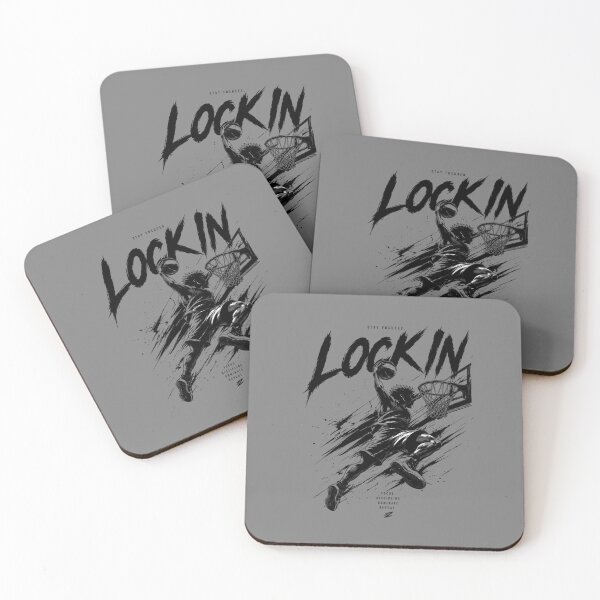 Item preview, LOCK IN - Basketball Streetwear Aesthetic Graphic Design designed and sold by KambryStyle.