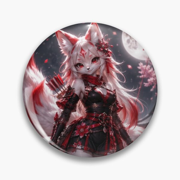 Item preview, Cute Chibi Kitsune Archer  designed and sold by unboxedbyJuls.