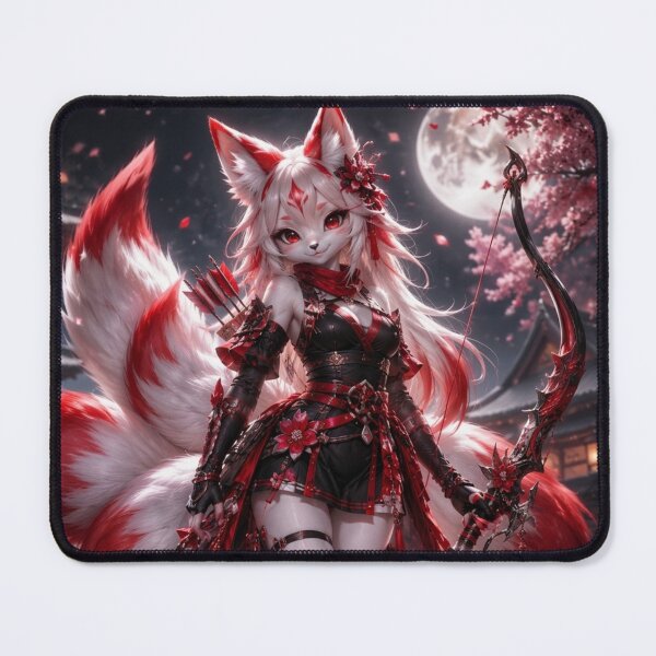 Item preview, Cute Chibi Kitsune Archer designed and sold by unboxedbyJuls.