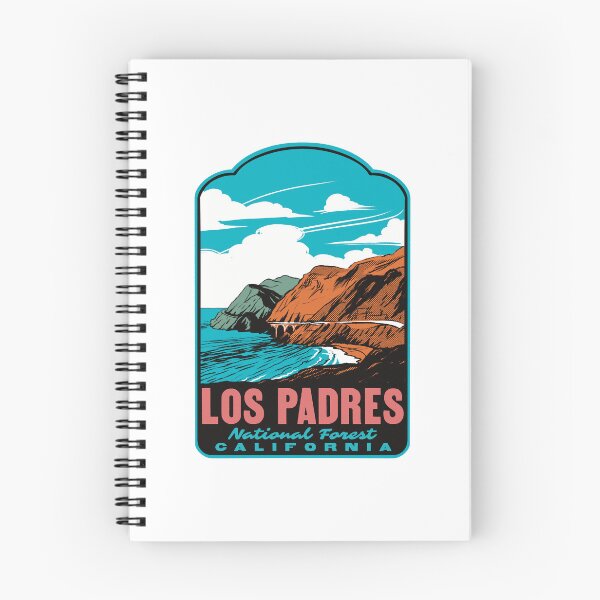 Item preview, Bosque Nacional Los Padres California Retro designed and sold by HalpinDesign.