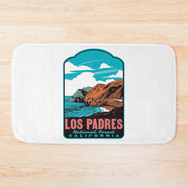 Item preview, Los Padres National Forest California Retro designed and sold by HalpinDesign.
