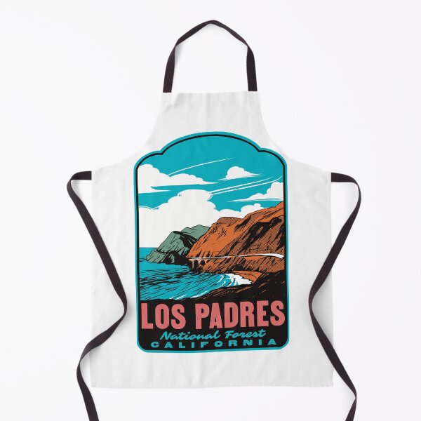 Item preview, Bosque Nacional Los Padres California Retro designed and sold by HalpinDesign.